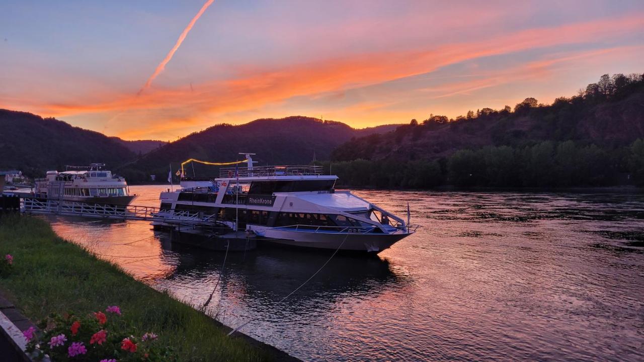 Ferienwohnung Mit Grosser Terrasse Boppard Dış mekan fotoğraf