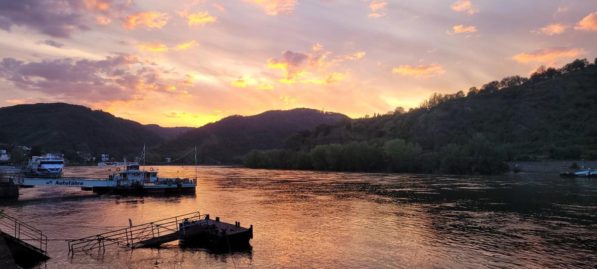 Ferienwohnung Mit Grosser Terrasse Boppard Dış mekan fotoğraf