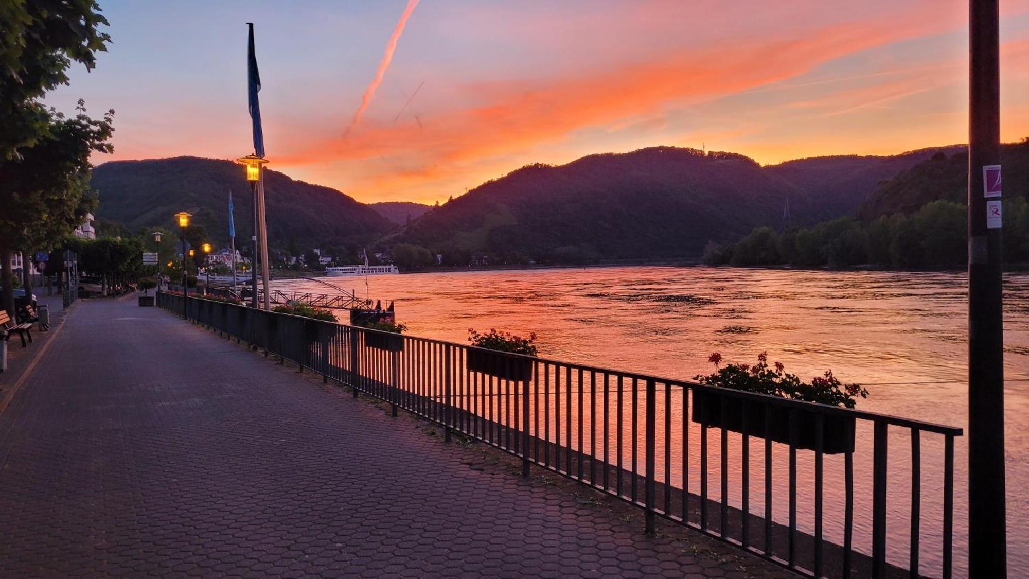 Ferienwohnung Mit Grosser Terrasse Boppard Dış mekan fotoğraf